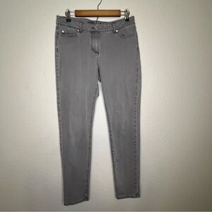 J. McLaughlin Women's Gray Washed Straight Leg Jeans Size Medium or 6/8